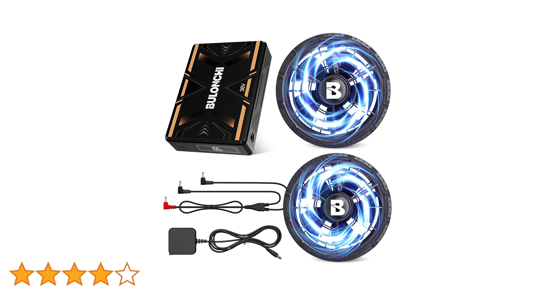 2025最強爆風 体感-18℃ 30000mAh 36V超高出力 空調作業服 ファン